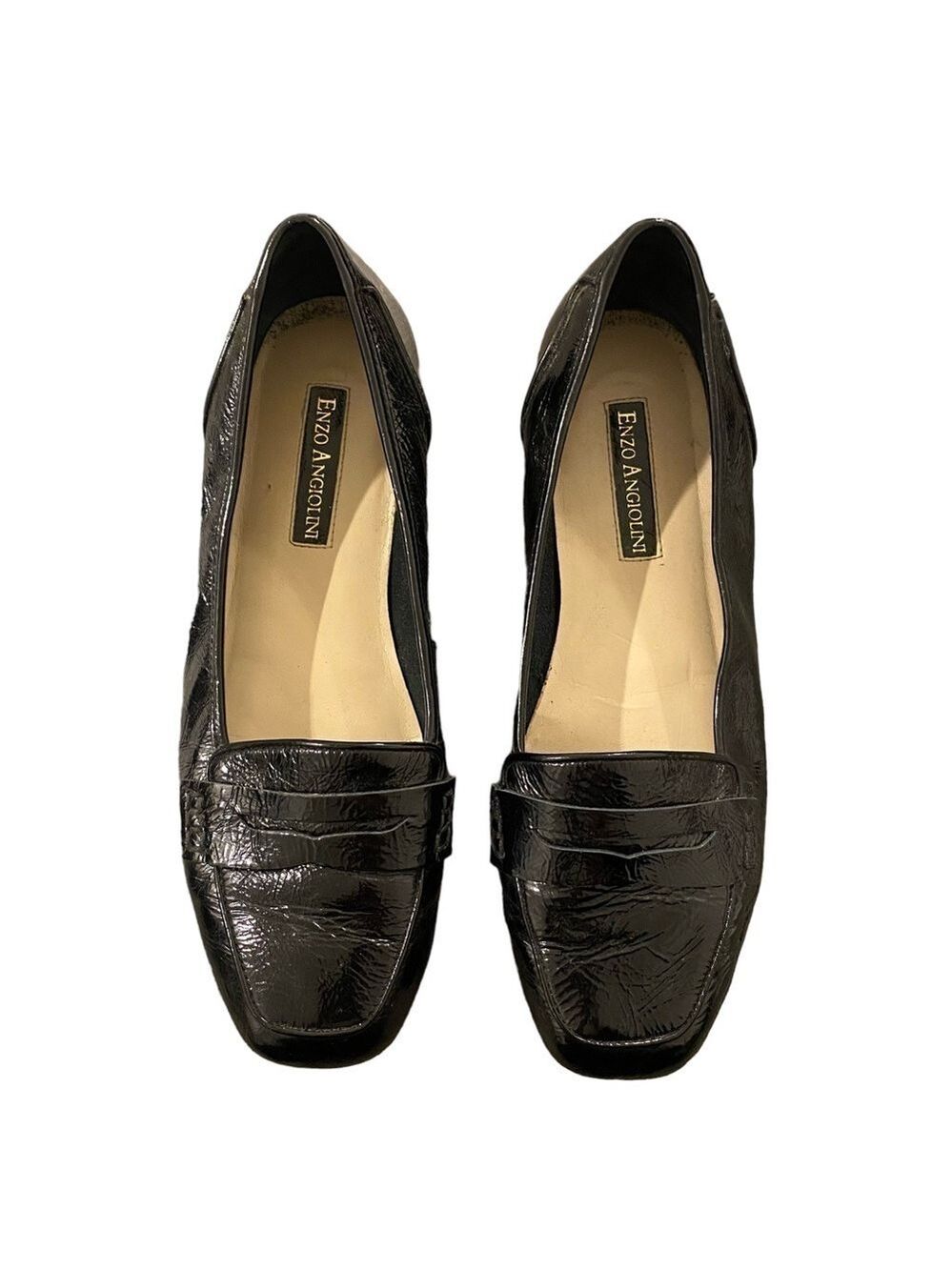 Enzo Angiolini Black Patent Leather Loafers - Picture 12 of 12